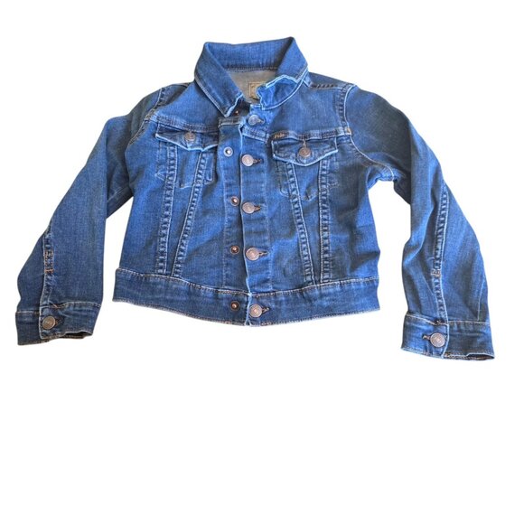 Polo Ralph Lauren Denim Jacket Toddler Size 4T Made In Egypt - Picture 1 of 10